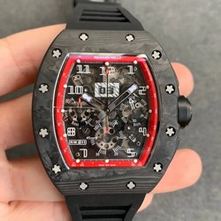 Richard Mille RM011 KV Factory Carbon Fiber Skeleton Dial